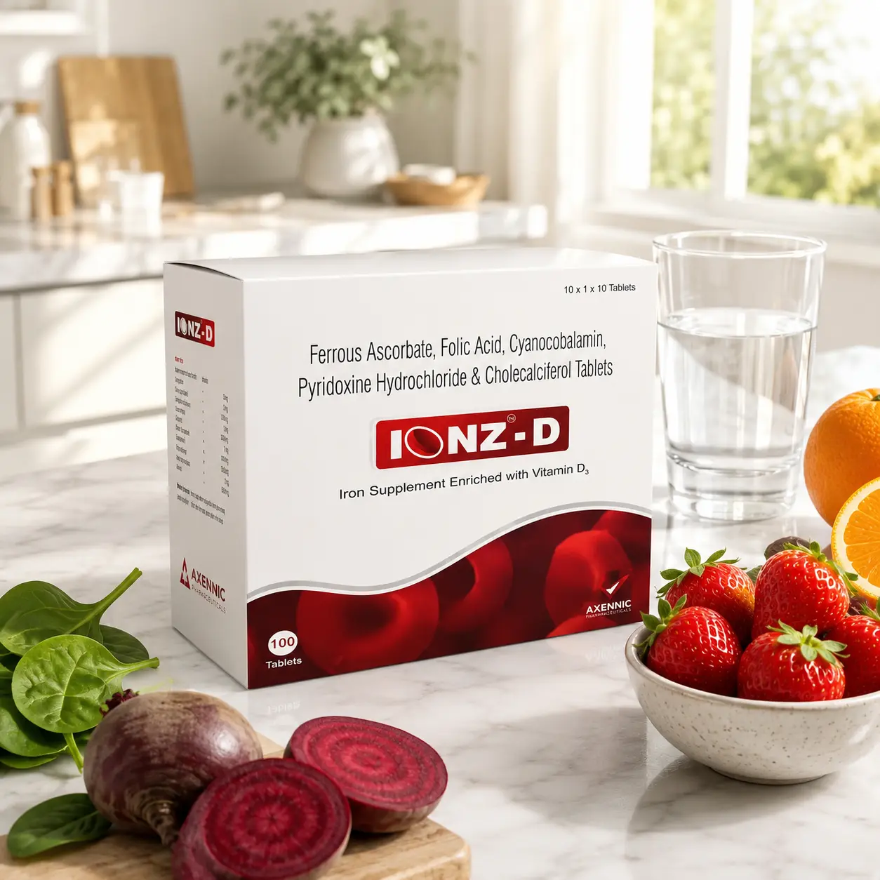 IONZ-D Iron Supplement Capsules - Image 3
