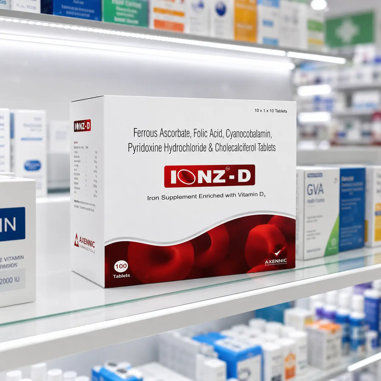 IONZ-D Iron Supplement Capsules - Image 4
