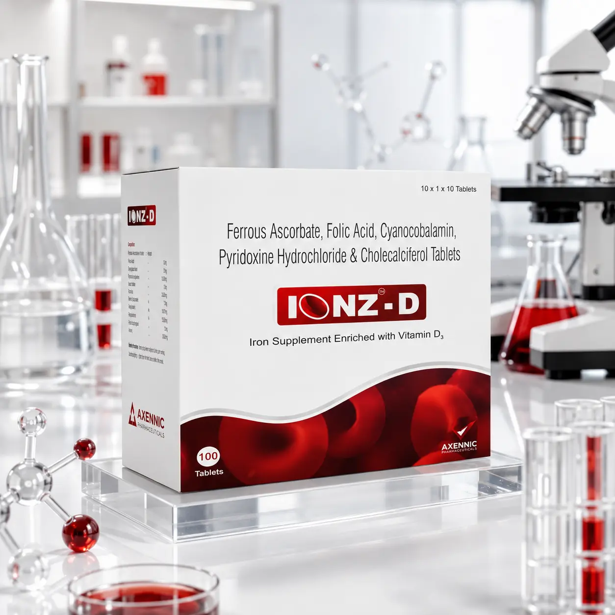 IONZ-D Iron Supplement Capsules - Image 5