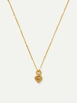 Heart Charm Pendant Necklace